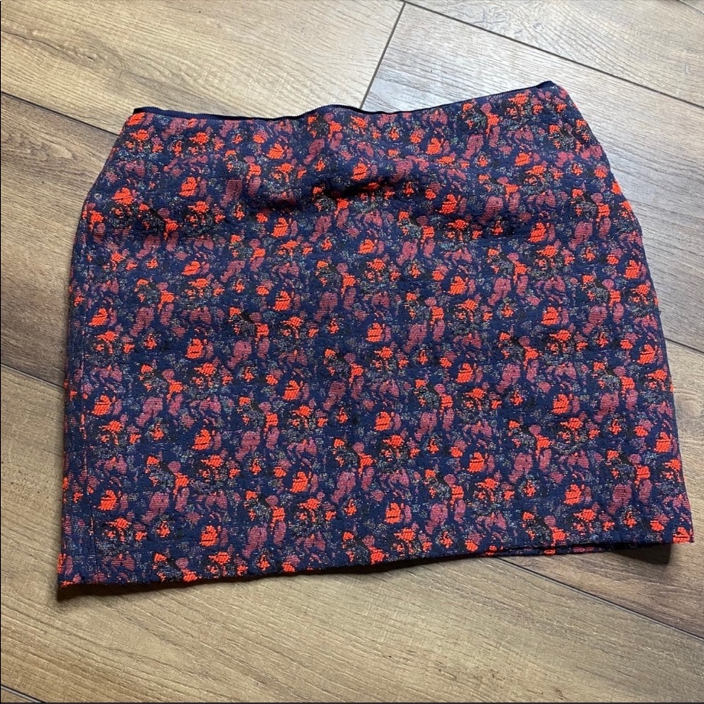 {Mango} Printed Mini Skirt